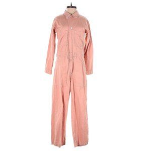 Big Bud Press Everyday Long Sleeve Jumpsuit in Pink XS